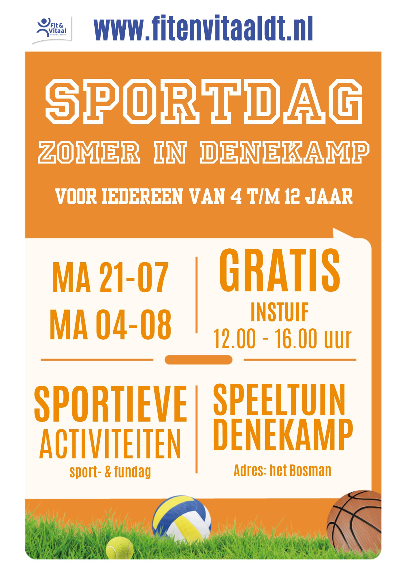 Zomeractiviteiten Denekamp