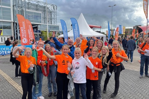 Uitstapje naar het WK dames volleybal